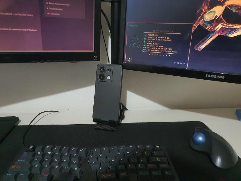 Featured image of post Using Your Phone as a Webcam on Linux